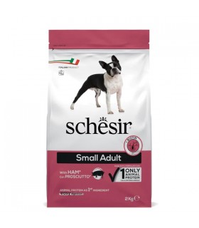 Schesir cane Small Adult Mantenimento con prosciutto 2 kg