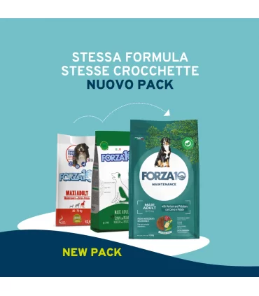 Forza 10 cane maxi adult maintenance con cervo e patate 12 kg