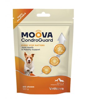 VetNova moova condroguard cane small & mini 60 chews 120 gr