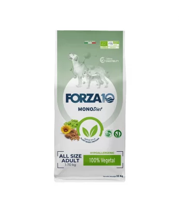 Forza 10 cane mono diet adult all size vegetal 10 kg