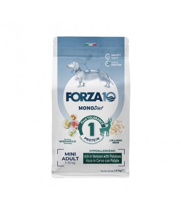 Forza 10 Mono Diet Cavallo 300g - Alimento Umido Per Cani Con Intolleranze, 12 Pezzi