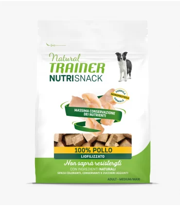 Natural trainer cane nutrisnack adult medum maxi 100% pollo 50 gr
