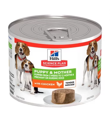 Hill's Science Plan puppy & mother tender mousse pollo 200 gr