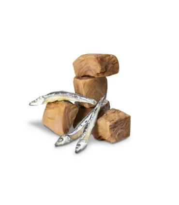 Natural kitty cubetti di tonno e acciughe 60 gr