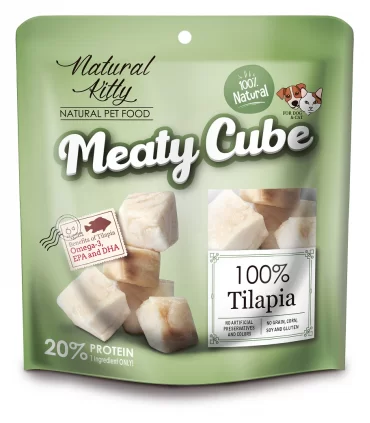 Natural Kitty cubetti di tilapia 50 gr