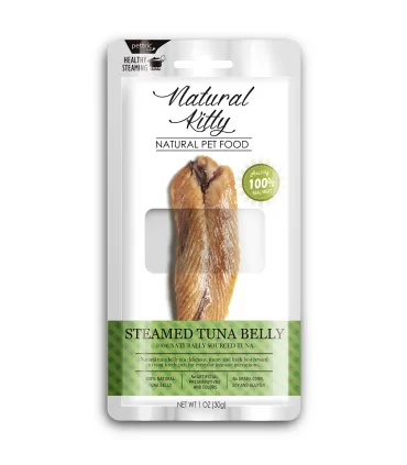 Natural kitty ventresca di tonno al vapore 30 gr