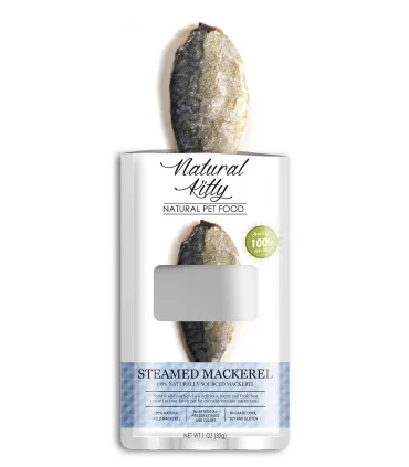 Natural kitty sgombro al vapore 30 gr
