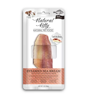 Natural kitty con orata al vapore 30 gr