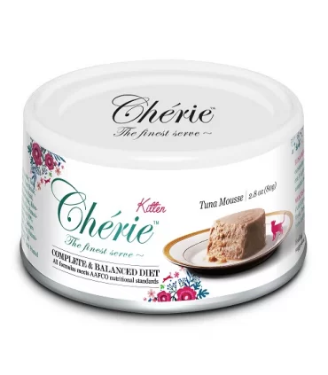 Chérie kitten mousse al gusto di tonno 80 gr