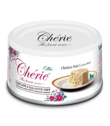 Chérie kitten mousse al gusto di pollo 80 gr