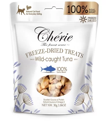 Chérie freeze dried tonno selvaggio 30 gr