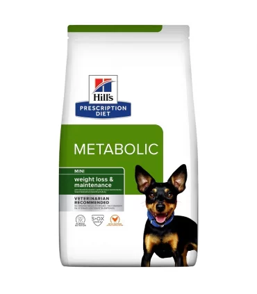Hill's Prescipion Diet cane metabolic mini weight loss & maintenance pollo 1 kg