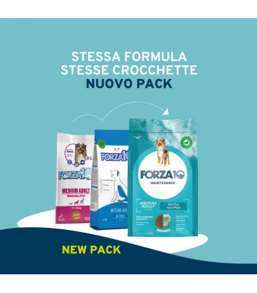 Forza 10 cane medium adult maintenance ricco in pesce 2 kg