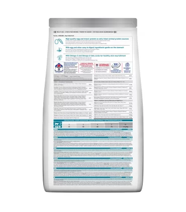 Hill's Science Plan gatto Hypoallergenic Adult No Grain con Uova e Insetti 1,5 Kg