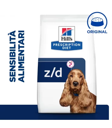 Hill's Prescription Diet cane food sensitivities z/d 10 kg