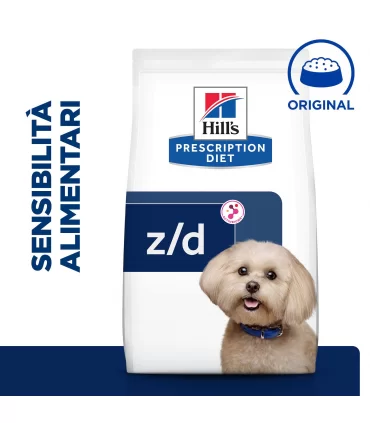 Hill's Prescription Diet cane food sensitivities mini z/d 1 kg