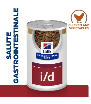 Hill's Prescription Diet cane digestive care i/d spezzatino con pollo e verdure aggiunte 354 gr