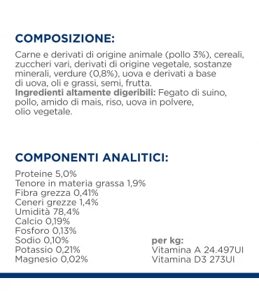 Hill's Prescription Diet cane digestive care i/d Low Fat spezzatino pollo verdure 354 gr