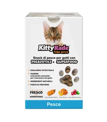 Kittyrade meat bites pesce 100 gr