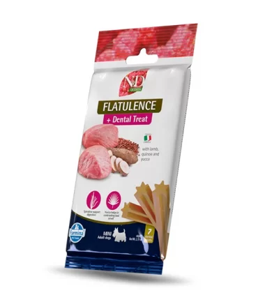 Farmina snack cane mini quinoa flatulence dental treat agnello quinoa yucca 60 gr
