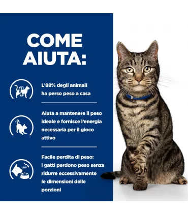 Hill's Prescription Diet gatto Metabolic weight loss & maintenance pollo 1,5 kg