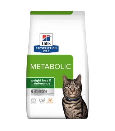 Hill's Prescription Diet gatto Metabolic weight loss & maintenance pollo 1,5 kg