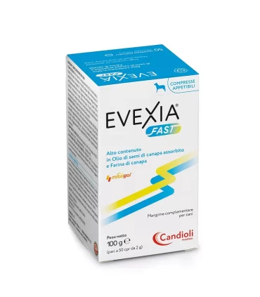 Candioli evexia fast 50 compresse 100 gr