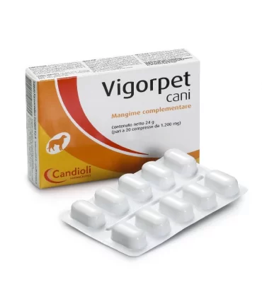 Candioli vigorpet 20 compresse cane