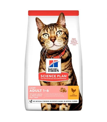 Hill's Science Plan gatto adult light pollo 7 kg