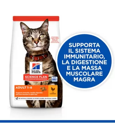 Hill's Science Plan gatto adult pollo 7 kg