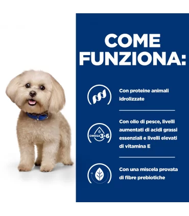 Hill's Prescription Diet Cane food sensitivities mini z/d 6 kg