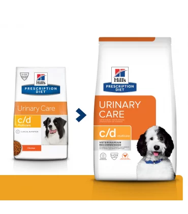 Hill's Prescription Diet Cane urinary care c/d multicare pollo 4 kg