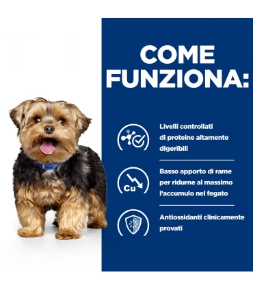 Hill's Prescription Diet Cane liver care l/d 10 kg