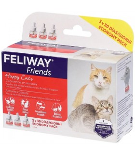 Feliway friends 3 ricariche 48 ml