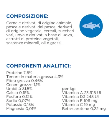 Hill's Science Plan Gatto adult pesce oceanico busta 85 gr