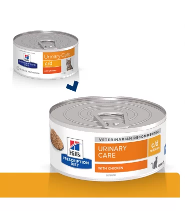 Hill's Prescription Diet Gatto c/d multicare urinary care pollo 156 gr