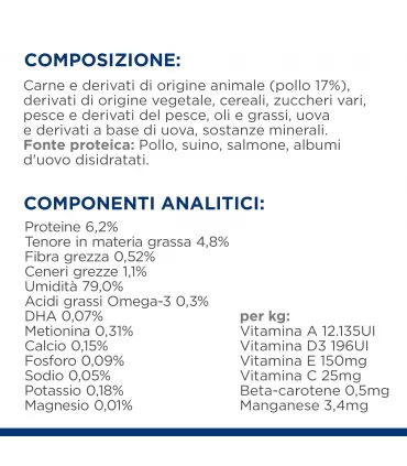 Hill's Prescription Diet gatto k/d + mobility 12 buste 85 gr