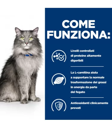 Hill's Prescription Diet gatto liver care l/d 1,5 kg