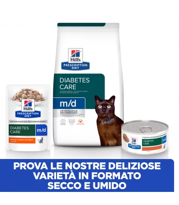 Hill's Prescription Diet Gatto Diabetes care m/d 156 gr