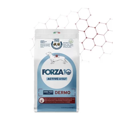 Forza 10 cane dermo active vet diet mini toy 1,5 kg