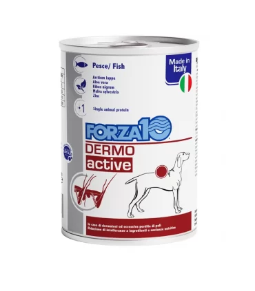 Forza 10 cane dermo active pesce 390 gr