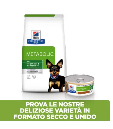 Hill's Prescipion Diet cane metabolic mini weight loss & maintenance pollo 6 kg