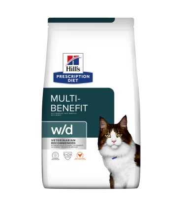 Hill's Prescription Diet gatto multi benefit w/d 1,5 kg
