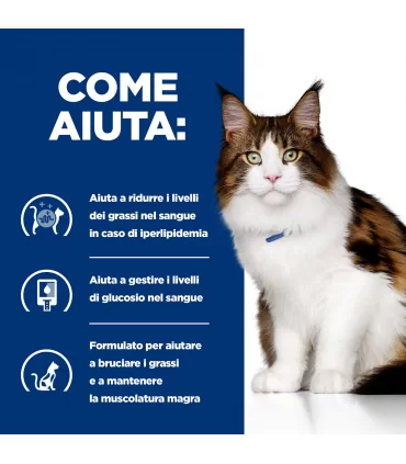 Hill's Prescription Diet gatto multi benefit w/d 1,5 kg