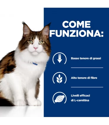 Hill's Prescription Diet gatto multi benefit w/d lattina 156 gr