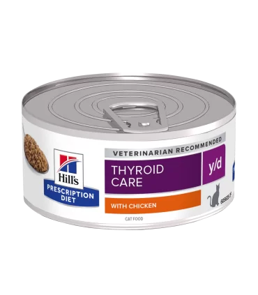 Hill's Prescription Diet Gatto Thyroid care y/d lattina 156 gr