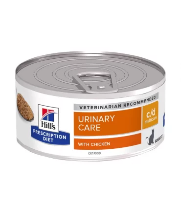 Hill's Prescription Diet Gatto c/d multicare urinary care pollo 156 gr