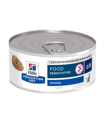 Hill's Prescription Diet Gatto z/d food sensitivities lattina 156 gr