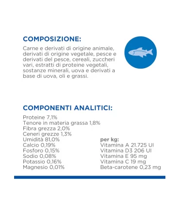 Hill's Science Plan Gatto Adult light pesce dell'oceano busta 85 gr