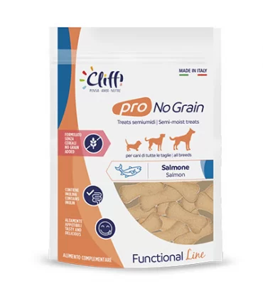 Cliffi Pro no grain salmone functional line 100 gr